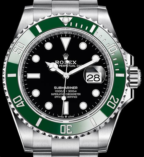 green and black bezel rolex|Rolex submariner green ceramic bezel.